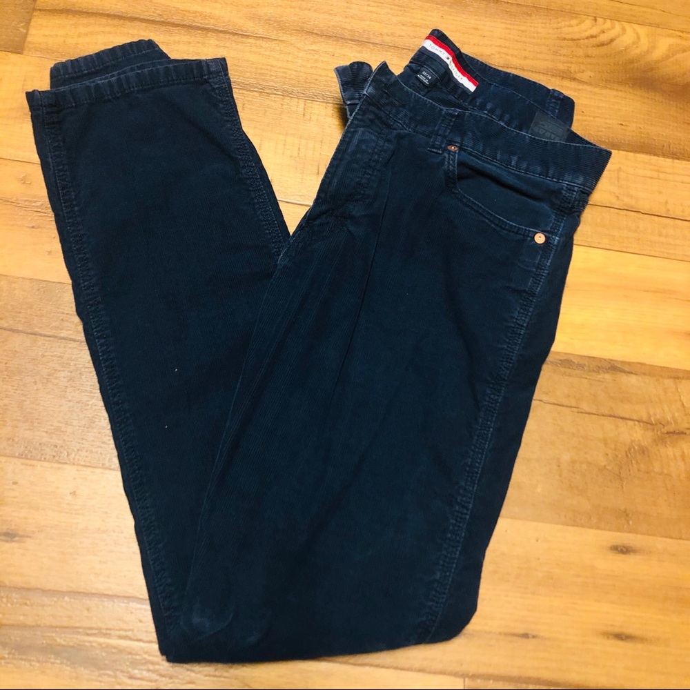 Tommy Hilfiger Men’s Navy corduroy pants
